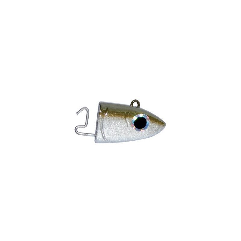 Black Minnow Kaki Offshore Heads (x2) | Picksea Black Minnow Kaki Offshore Heads (x2) | Picksea