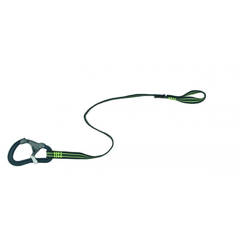 ProLine harness lanyard - Flat webbing / 1 carabiner | Picksea