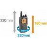 Housse étanche VHF professionnelle