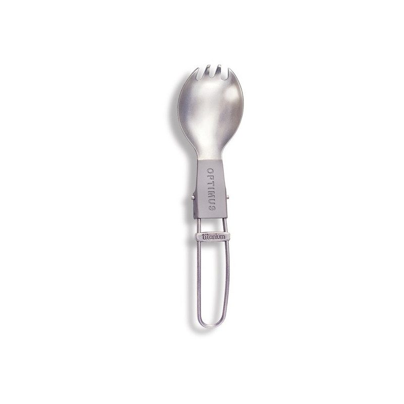 Couvert Optimus Spork pliable en titane | Picksea