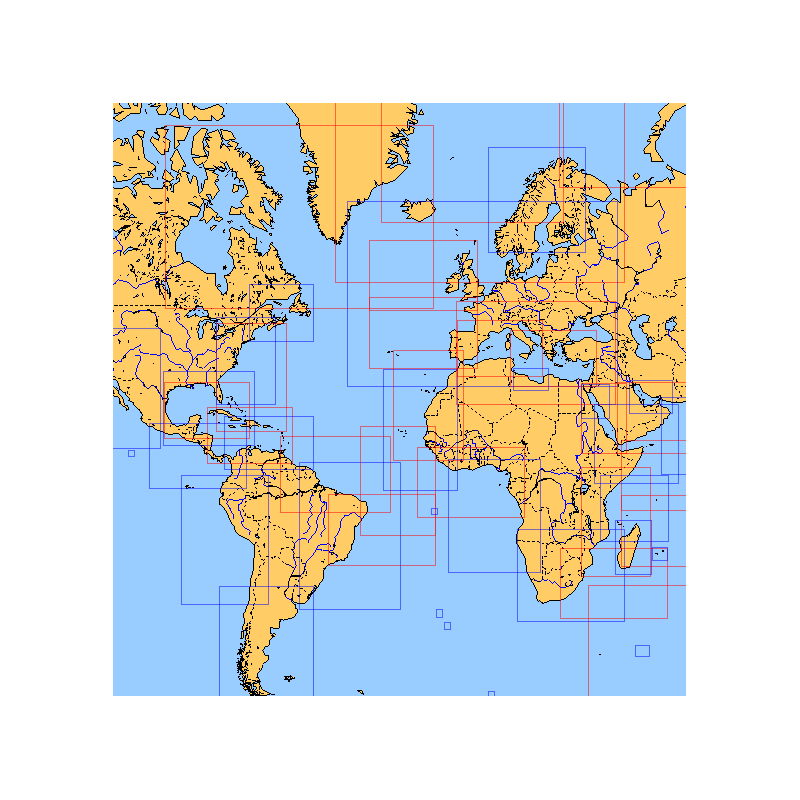 All SHOM charts around the Atlantic and the Indian Ocean | Picksea