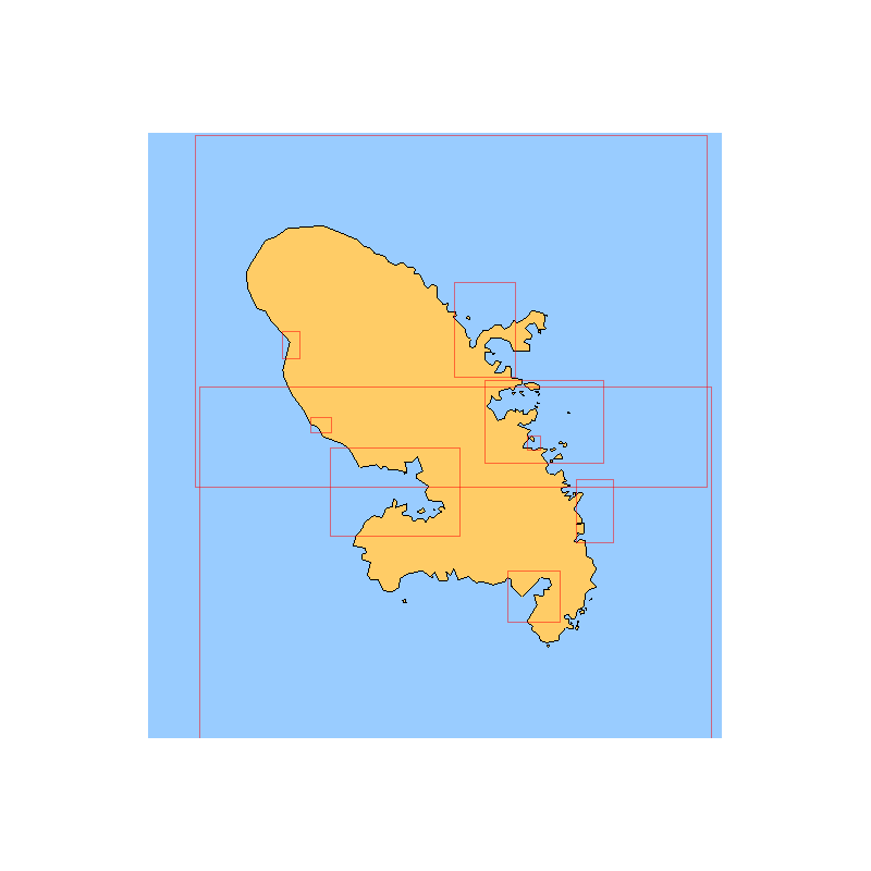 All SHOM charts around Martinique | Picksea