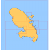 Toutes les cartes marines SHOM aux abords de la Martinique | Picksea