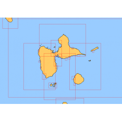 Guadeloupe carte marine