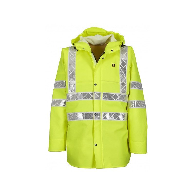 Waterproof Coated Jacket High Visibility Isoflash | Picksea