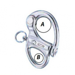 Halyard snap shackles with...