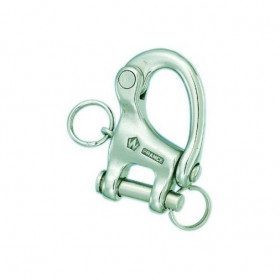Halyard snap shackle with...