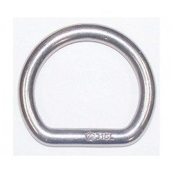 Stainless steel D-ring