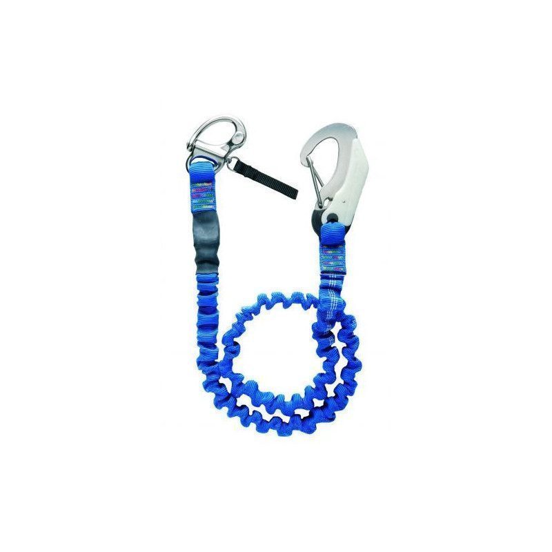 Extendable harness lanyard with manual release | Picksea