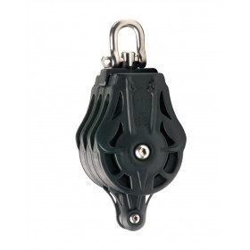 Triple pulleys for 10 mm rope