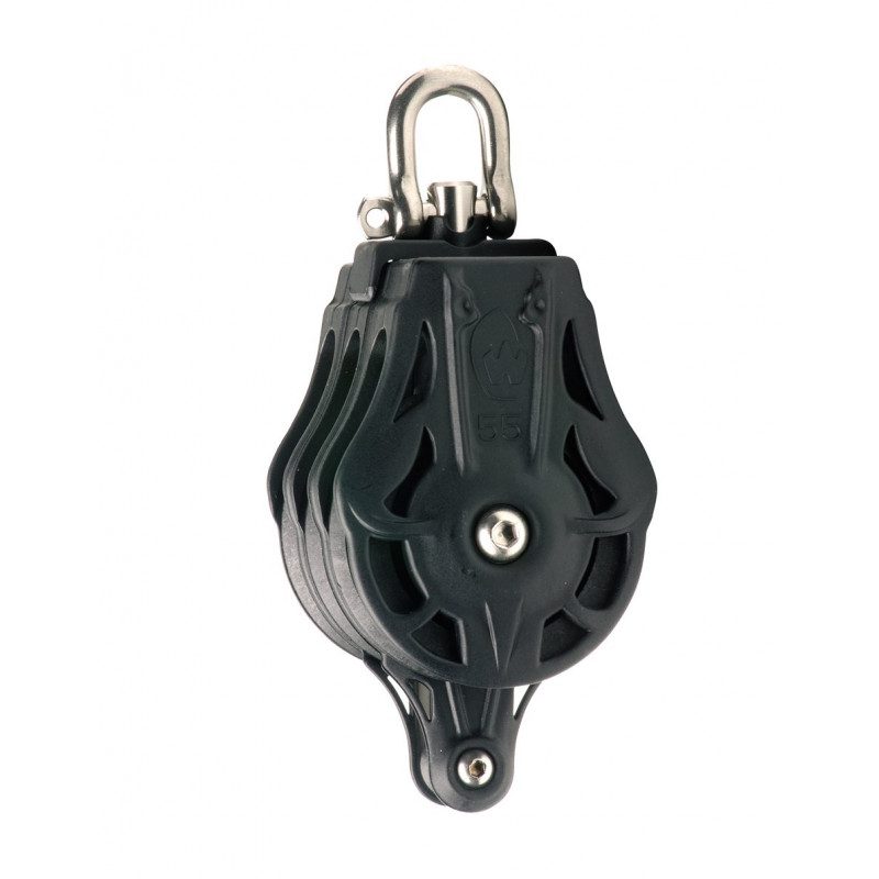 Triple pulleys for 89 mm rope Picksea WICHARD sur