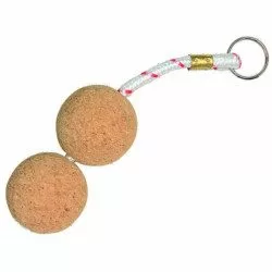 Maxi floating cork key ring