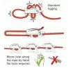 Taquet Racing Jun MK1/MK2 volant pour palan simple 4/6mm | Picksea