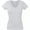 Tee Shirt Coton Equipage Femme Col V | Picksea