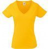 Tee Shirt Cotton Equipage Women V-Neck | Picksea