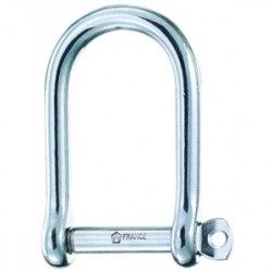 Wide self-locking shackle