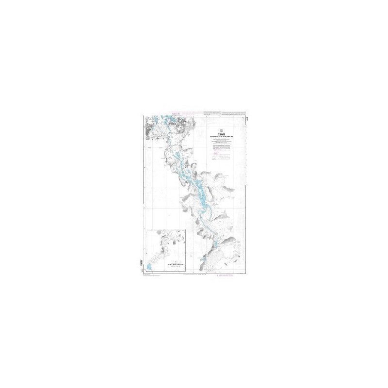 Marine Chart 4233L: The Rance, from St Malo to the Chatelier Lock | Picksea