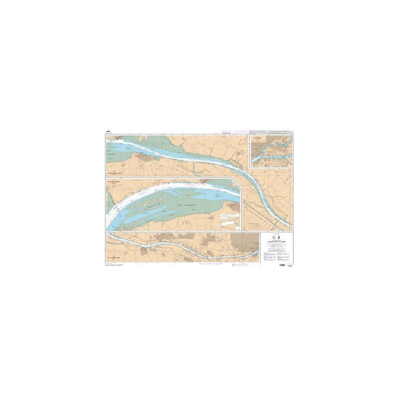 Marine Chart 7396: Course of the Loire | Picksea