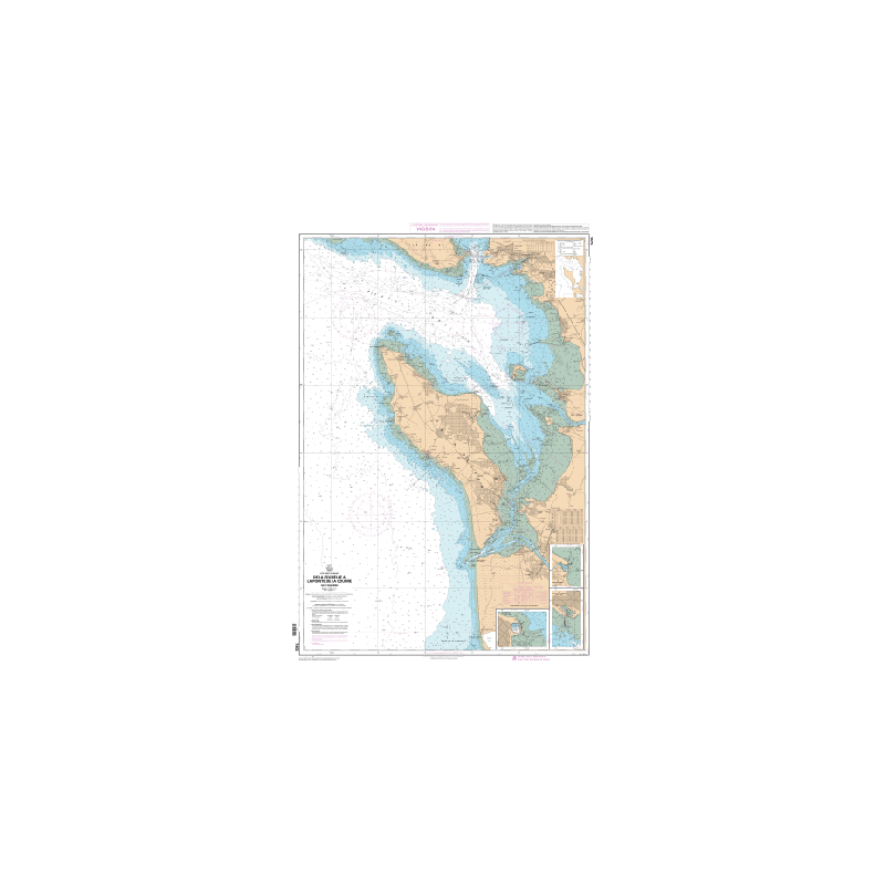 Carte Marine 7405L : De La Rochelle à la Pointe de La Coubre - Ile d'Oléron | Picksea