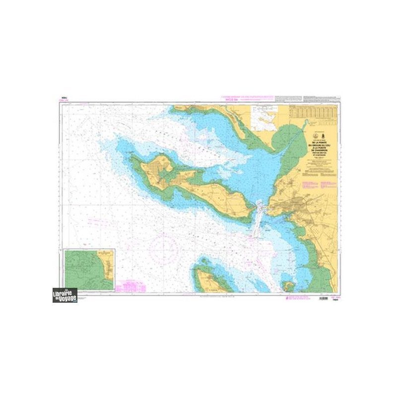 Carte Marine 7404L Pointe du Grouin du Cou à la Pointe de Chassiron | Picksea