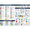 Adhesive Marine Code A5 Maritime Flags and Regattas