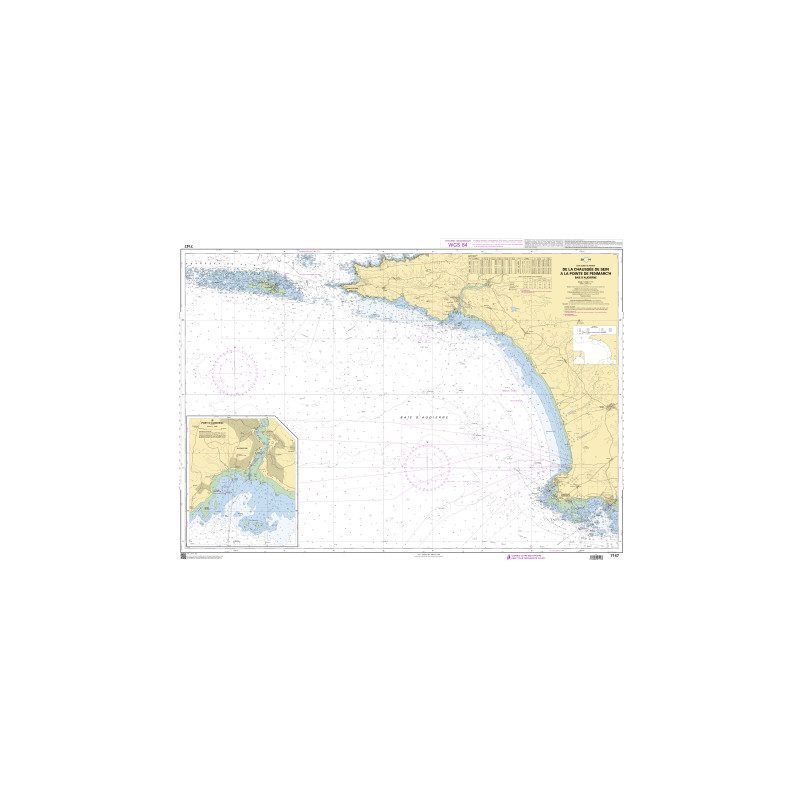 Marine chart 7147L : from Chaussée de Sein to Pointe de Penmarc'h - Bay of Audierne | Picksea