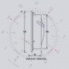 Tide indicator diameter 127 mm