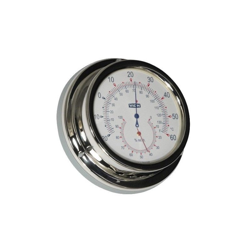 Thermometer - Hygrometer diameter 127 mm