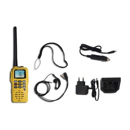 VHF RT411 Portable Navicom 6W Étanche Et Flottante - Radio Bidirectionnelle Marine Fiable