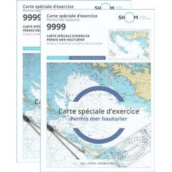 Set of 2 nautical charts...