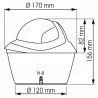 Olympic 115 Recessed Compass | Picksea