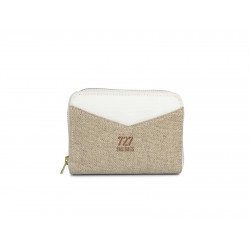 Wallet "le compact" linen...