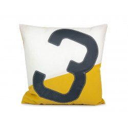 Two-coloured cushion 50x50cm