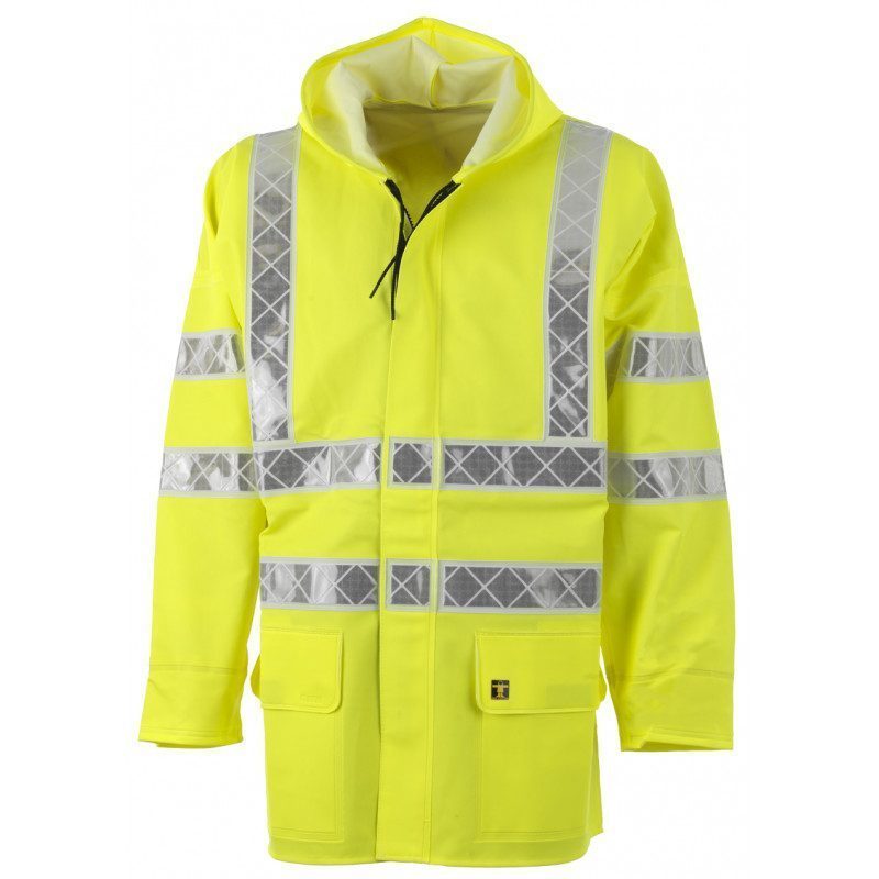 Waterproof Coated Jacket High Visibility Isoflash | Picksea