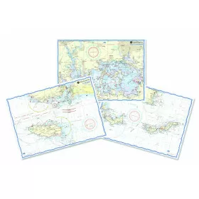 Waterproof nautical charts...
