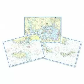 Waterproof nautical charts...
