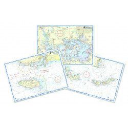 Waterproof nautical charts...