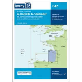 Imray C42 charts La...
