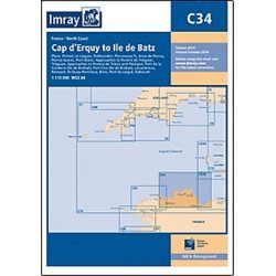 Imray marine chart C34 Cap...
