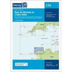 Imray C35 chart Morlaix to...