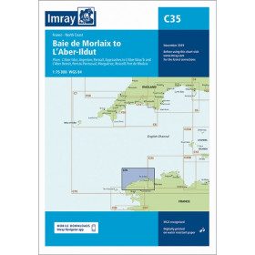 Imray C35 chart Morlaix to...