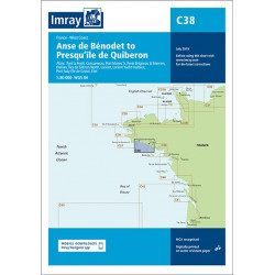 Imray C38 marine chart...