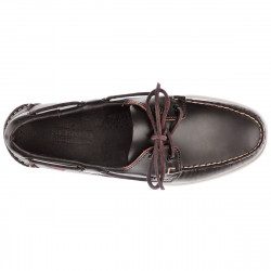Sebago Docksides 901 marron vu dessus