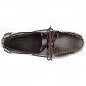 Sebago Docksides 901 marron vu dessus