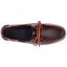 Docksides Cuir Ciré Marron Foncé pour Homme et Femme