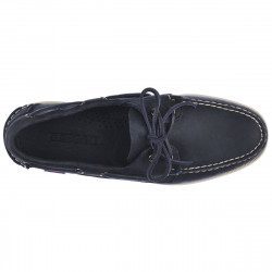 Docksides Crazy Bleu navy dessus