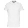 Short sleeve polo shirt washable at 60°C