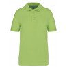 Short sleeve polo shirt washable at 60°C