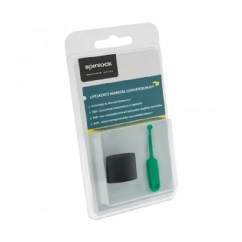 Kit de conversion en manuel avec bouchon et déclencheur pour gilets Pro sensor de Spinlock Kit de conversion en manuel avec bouchon et déclencheur pour gilets Pro sensor de Spinlock