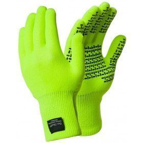 Gants Touchfit jaunes fluo de Dexshell